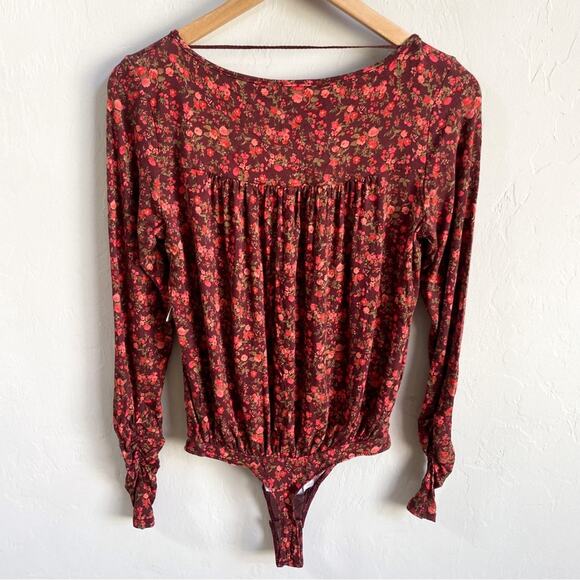 NWT Free People Kaya Floral Bodysuit‎ - Picture 5 of 9